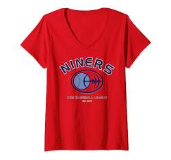 Star Trek: Deep Space Nine Niners Baseball League Logo T-Shirt mit V-Ausschnitt von Star Trek