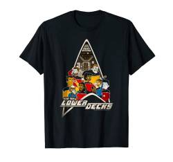 Star Trek: Lower Decks Full Crew Poster T-Shirt von Star Trek