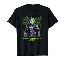 Star Trek: The Next Generation Resistance Is Futile Borg T-Shirt von Star Trek