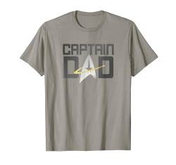 Star Trek: The Next Generation Vatertag Captain Dad T-Shirt von Star Trek