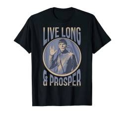 Star Trek: The Original Series Spock Live Long And Prosper T-Shirt von Star Trek