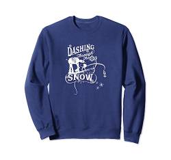 Star Wars AT-AT AT Dashing Through Snow Weihnachten Sweatshirt von Star Wars