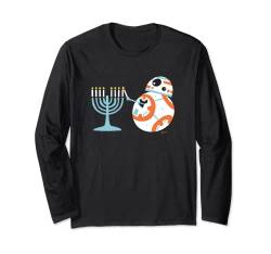 Star Wars BB-8 Lighting the Hanukkah Menorah Langarmshirt von Star Wars