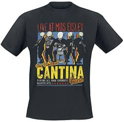 Star Wars Cantina Band On Tour Männer T-Shirt schwarz 3XL 100% Baumwolle Fan-Merch, Festival, Filme von Star Wars