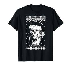 Star Wars Chewbacca Ugly Weihnachten Sweater Santa T-Shirt von Star Wars