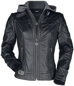 Star Wars Classic Frauen Lederjacke schwarz M 100% Lammleder Casual Wear, Fan-Merch, Filme, Kylo Ren von Star Wars