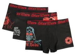 Star Wars Come to The Dark Side Männer Boxershort-Set Multicolor L von Star Wars