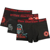 Star Wars - Disney Boxershort-Set - Come to the dark side - S bis XXL - für Männer - Größe XXL - multicolor  - EMP exklusives Merchandise! von Star Wars