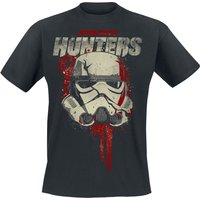 Star Wars - Disney T-Shirt - Hunters - Sentinel - M bis XXL - für Männer - Größe M - schwarz  - Lizenzierter Fanartikel von Star Wars