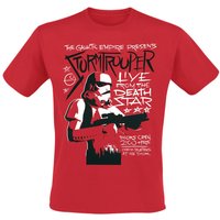Star Wars - Disney T-Shirt - Stormtrooper - Art - S bis 3XL - für Männer - Größe M - rot  - EMP exklusives Merchandise! von Star Wars