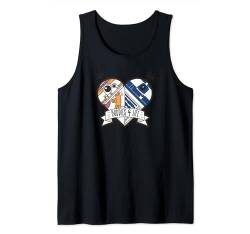 Star Wars Droid BB-8 and R2-D2 Buddies 4 Life Tank Top von Star Wars