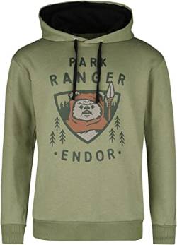 Star Wars Endor Park Ranger Männer Kapuzenpullover Multicolor L 100% Baumwolle Fan-Merch, Filme von Star Wars