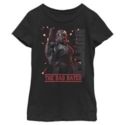 Star Wars Girl's Girl´s Short Sleeve Classic Fit T-Shirt, Black, M von Star Wars