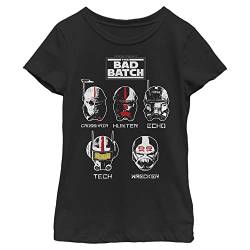 Star Wars Girl's Girl´s Short Sleeve Classic Fit T-Shirt, Black, M von Star Wars