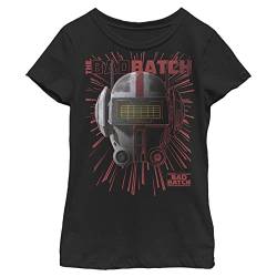 Star Wars Girl's Girl´s Short Sleeve Classic Fit T-Shirt, Black, S von Star Wars