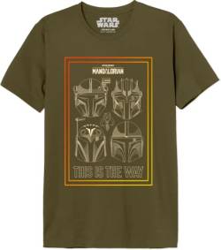 Star Wars Herren Meswmants197 T-Shirt, Army, XS von Star Wars