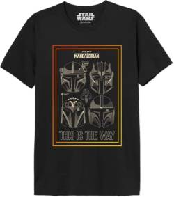 Star Wars Herren Meswmants197 T-Shirt, Schwarz, XS von Star Wars