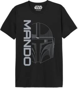 Star Wars Herren Meswmants206 T-Shirt, Schwarz, XS von Star Wars