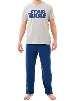 Star Wars Herren Schlafanzug Blau XX-Large von Star Wars