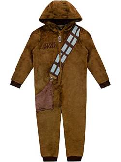 Star Wars Jungen Schlafoveralls Chewbacca Braun 122 von Star Wars