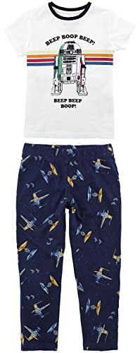 Star Wars Kids - Beep Boop Unisex Kinder-Pyjama Multicolor 110/116 von Star Wars