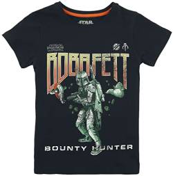 Star Wars Kids - Boba Fett - Bounty Hunter Unisex T-Shirt schwarz 146/152 von Star Wars