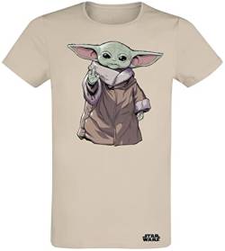 Star Wars Kids - The Mandalorian - Baby Yoda - Grogu Unisex T-Shirt Multicolor 158/164 von Star Wars