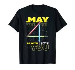 Star Wars May The 4th Be With You 2019 Lightsabers T-Shirt von Star Wars