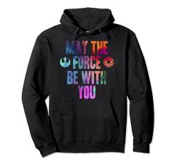 Star Wars May The Force Be With You Rebel And Empire Logo Pullover Hoodie von Star Wars