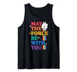 Star Wars Pride May The Force Be With You Rainbow Falcon Tank Top von Star Wars