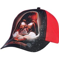 Star Wars Schirmmütze STAR WARS Cap Jungen + Mädchen Schirmmütze Rot Cappy für Kita, Schule, Einschulung Gr.52 + 54 von Star Wars