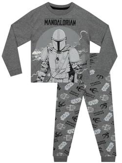 Star Wars Schlafanzug | Kinder Schlafanzug | Schlafanzüge Für Jungen | Grau 104 von Star Wars