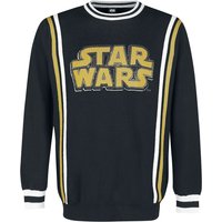 Star Wars Strickpullover - Schriftzug - S bis XXL - für Männer - Größe L - multicolor  - EMP exklusives Merchandise! von Star Wars