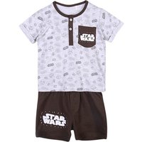 Star Wars T-Shirt & Shorts (2-tlg) Baby Sommeroutfit Gr. 80 - 98 cm von Star Wars