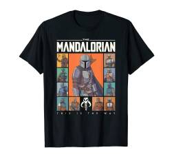 Star Wars The Mandalorian Character Grid This Is The Way T-Shirt von Star Wars