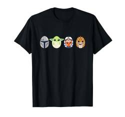 Star Wars The Mandalorian Grogu Ahsoka Loth-Cat Easter Eggs T-Shirt von Star Wars