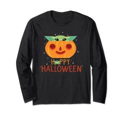 Star Wars The Mandalorian Grogu Happy Halloween Langarmshirt von Star Wars