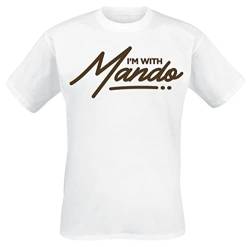 Star Wars The Mandalorian - Season 3 - for Mandalore Männer T-Shirt weiß XL von Star Wars