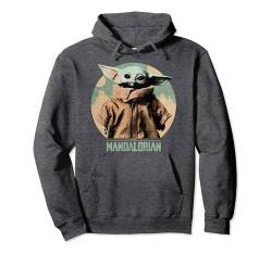 Star Wars The Mandalorian The Child Faded Portrait Pullover Hoodie von Star Wars