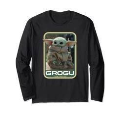 Star Wars The Mandalorian The Child Grogu Langarmshirt von Star Wars