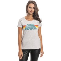 Star Wars Vintage 77 Damen T-Shirt grau meliert von Star Wars