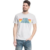 Star Wars Vintage 77 Herren T-Shirt grau meliert von Star Wars