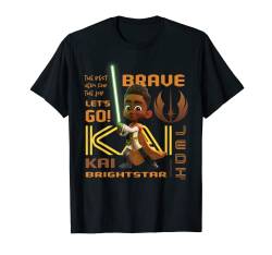 Star Wars Young Jedi Adventures Kai Brightstar Brave Jedi T-Shirt von Star Wars
