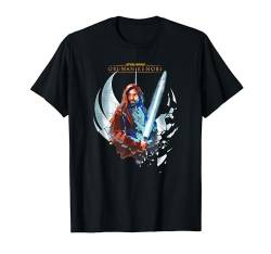 Star Wars: Obi-Wan Kenobi Shattered Jedi Lightsaber Logo T-Shirt von Star Wars