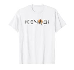 Star Wars: Obi-Wan Kenobi Single Sun Text Logo T-Shirt von Star Wars