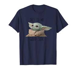 The Mandalorian-Baby Yoda-This Is My Good Side T-Shirt von Star Wars