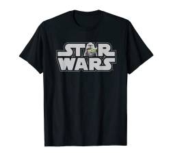 The Mandalorian Star Wars Logo with Mando and the Child T-Shirt von Star Wars