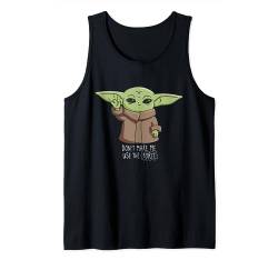 The Mandalorian the Child Don't Make Me Use The Force Tank Top von Star Wars