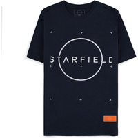 Starfield - Gaming T-Shirt - Cosmic Perspective - S bis M - für Männer - Größe M - blau von Starfield