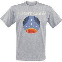 Starfield - Gaming T-Shirt - Flight Crew - S bis XXL - für Männer - Größe M - grau von Starfield